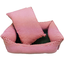 Cama Cuna cuadrada VICHY T3 60x50 Rojo, , large indicador imagen numero 3